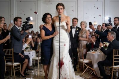 At my wedding, my in-laws mocked my mother in front of 240 guests, calling her “a mistake in a dress.” My fiancé actually laughed. I didn’t. I stood up, grabbed the microphone, and called off the wedding in the same calm voice I use when it’s over. Then I left with my mother. The next day, their world crumbled because I’d taken away the one thing they depended on.