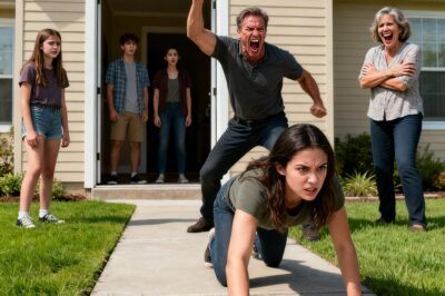 The brick didn’t come out of nowhere.