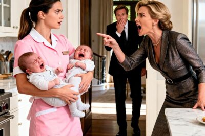 Millionaire hid to watch his girlfriend treat her twins. Until the maid…