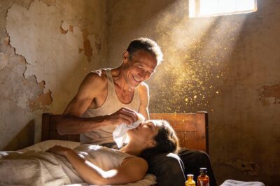 I cared for my paralyzed wife for 5 years. The day I forgot my wallet and returned home, as I opened the door… I was left breathless.