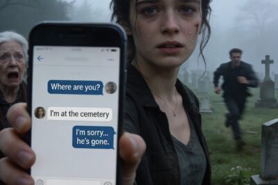 My husband left my father’s funeral to travel with his mistress. But at 3 a.m. I received a message from my father: “my daughter it’s me, dad. Come to the cemetery immediately and very quietly.”