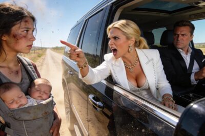 A divorced millionaire was taking his fiancée home when he unexpectedly saw his destitute ex-wife on the street.