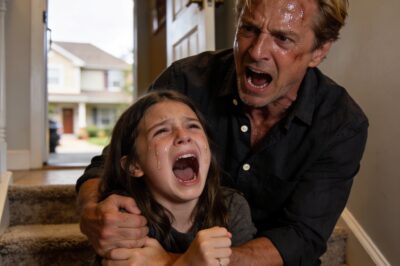 My Wife Had Just Gone To The Store When My 7-year-old Whispered, “We Have To Get Out. Right Now.” I Laughed, “Why?” She Pointed Upstairs And Trembled “We Don’t Have Time, We Have To Leave This House Now.” I Grabbed The Car Keys And Headed To The Police Station, And That’s When It Happened…