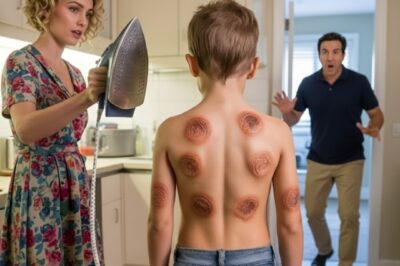 “Please… don’t burn me again” — He returned home early from a business trip and heard a pleading whisper. What he found upstairs changed everything…