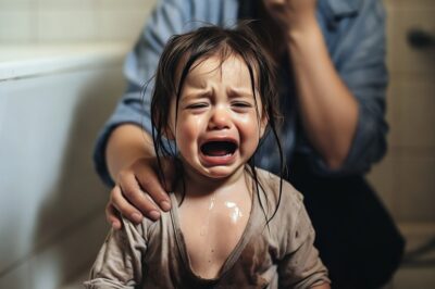 Poor woman adopts an orphaned girl, but while bathing her, she discovers a horrible truth.