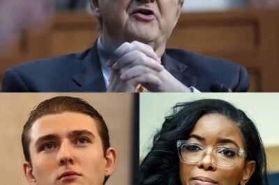 J.o.h.n K.e.n.n.e.d.y Stuns Studio After Defending B.a.r.r.o.n T.r.u.m.p, Delivering Blistering 35-Second Rebuke to J@smine Cr0ckett That Sparks Fierce National Debate Across Social Media Platforms