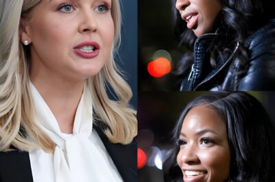 During a debate on television. When Jasmine Crockett criticized Karoline Leavitt for being “inhum@ne”