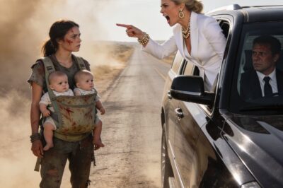 A divorced millionaire was taking his fiancée home when he unexpectedly saw his destitute ex-wife on the street.