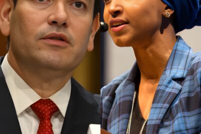 BREAKING: Ilhan Omar Insults Marco Rubio During a Live Hearing — “Sit Down, Kid!”