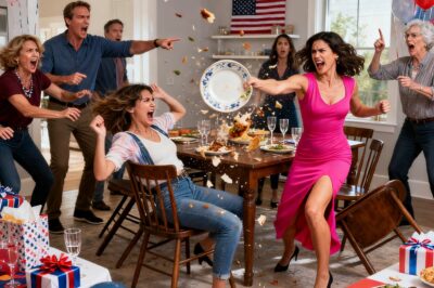 At the housewarming party, my parents announced, “Your sister will be moving in with her five kids.” My mother added, “You will give them whatever they ask. After all, what are you working for?” When I said, “What about my family? My house doesn’t have that kind of space,” my sister threw a plate at my face, shouting, “You are such an egoist.” My parents stood up and shouted, “Get up from that chair and don’t ever try to call us again. You’re dead to us.” Aunt Denise added, “Some children just disappoint their whole family.” I just smiled, got up, and called my lawyer. “Everything is just as you said. Activate the plan.”