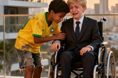 “Leave your wheelchair and go walk,” he said. The boy in the wheelchair started to cry… An hour later…