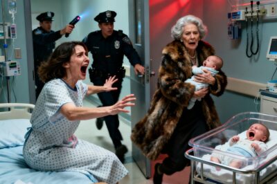 “You insolent brat!” she roared, her face contorted with hatred. “I’m the grandmother! I have the right to decide where this child goes! You’re nothing but an incubator! You should be grateful we let you have just one!”