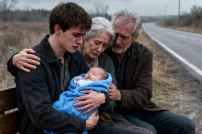 A widowed father saw an elderly couple abandoned at a bus stop… and what he did was heartwarming.