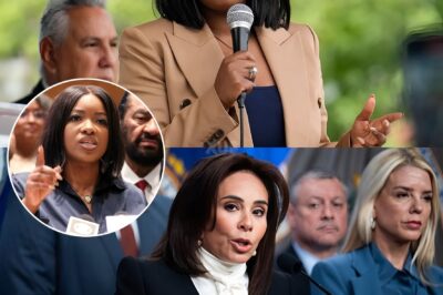 What was supposed to be a controlled segment exploded into chaos as Jasmine Cröckett unleashed a relentless stream of truth that left Jeanine Pirro ştunned