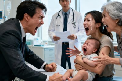 “At my baby’s three-month checkup, the doctor called me into a separate room and lowered his voice so no one else could hear him…