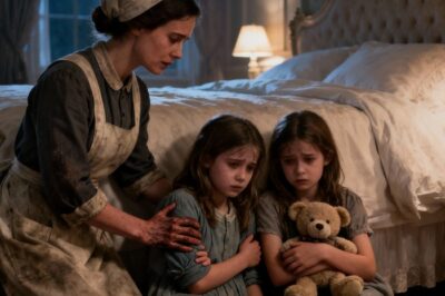 A millionaire’s twin daughters hadn’t slept well in months… until the housekeeper did something no one saw coming.