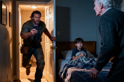 I’m Derek Rosales. I work night shifts at a manufacturing plant just to keep our little house on Maple Street steady. My wife, Constance, teaches second grade. Our son Lucas is seven—normally loud, curious, the kind of kid who runs to the door the second he hears my keys.