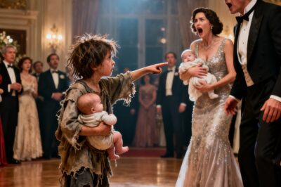 The beggar woman’s furious scream interrupted the millionaire’s celebration and left everyone stunned.