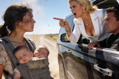 A divorced millionaire was taking his fiancée home when he unexpectedly saw his destitute ex-wife on the street.