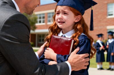 On Graduation Day, a Poor Orphan Girl Whispered to a Billionaire, “Will You Be My Dad Just for Today?” — What He Did Next Left Everyone in Tears..