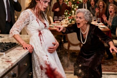 She never told her in-laws who she really was… until the night they pushed her, humiliated her, and endangered her baby’s life. And then she only said one sentence: “Call my father.”