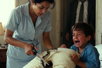 Every night, at two o’clock sharp, the millionaire’s son would scream as if something invisible were killing him… and nobody in that house wanted to know the truth.