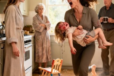 During breakfast, my innocent four-year-old daughter accidentally sat in my niece’s chair and started eating. When my sister saw her, she hurled the hot skillet toward her face, knocking her unconscious.