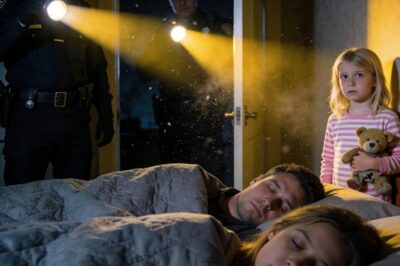 In the middle of the night, a young girl called the police because her parents wouldn’t wake up—and what officers found at the house stunned everyone. At exactly 2:17 a.m., the emergency line at 112 rang through the quiet control room.