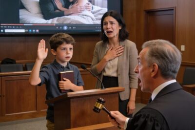 My Ex Told the Judge Our 8-Year-Old Wanted to Live With Him — Then My Son Pulled Out His Phone and Played a Recording That Silenced the Entire Courtroom.