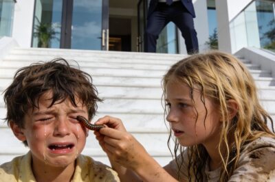 The Billionaire’s Son Had Been Blind for Years… Until a Little Girl Pulled Something From His Eye That No One Could Explain