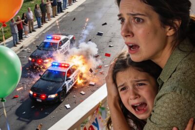 My husband screamed at me over the phone: “Grab the girl and run NOW!” — Ten minutes later, the police surrounded the entire house…