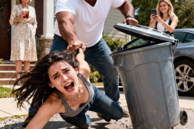 My father yelled, “Useless things belong in the trash!” and shoved me into the trash can for blocking my sister’s car—then they threw my suitcase at a homeless shelter… But they had no idea what I was about to become…