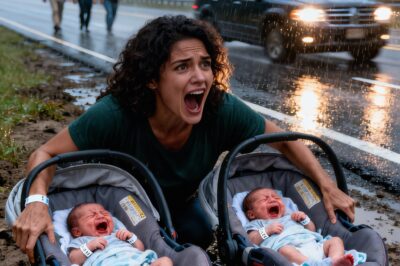 “Get out of the car right now,” my mother ordered as the rain pounded on the road and my three-day-old twins cried in their car seats, and when I begged her to stop because the babies were newborns, my father grabbed me by the hair and shoved me into the road while the car was still moving…