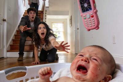 My sister called saying she was babysitting my 8-month-old for the day while I worked. When I came to pick her up hours later, my sister opened the door covered in blood and said casually, “There was an accident.” I pushed past her, screaming for my daughter in panic…