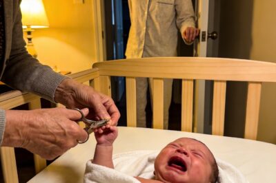 Our daughter was born with six fingers on each hand, and the doctors assured us it wasn’t dangerous—just different. But three nights later, at midnight, her cries split through the house… and I ran into the nursery to find my mother-in-law standing over the changing table with a pair of scissors.