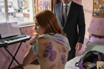 I Was Getting Ready for My Daughter’s Piano Recital When She Texted, “Dad, Close the Door”… What I Saw on Her Back Exposed a Secret That Destroyed Our Family