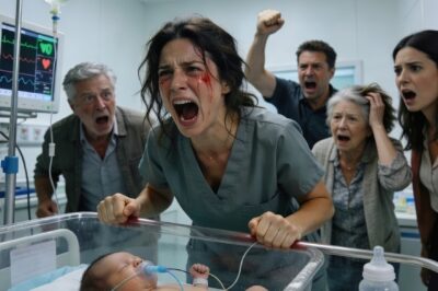 My sister swapped my baby powder with flour as a “harmless joke” during a family visit. Less than thirty seconds after I used it, my six-month-old daughter stopped breathing. I rushed her to the hospital in pure panic… and while she was fighting for her life, my parents begged me to forgive my sister. When I refused, my father slapped me across the face. My mother yanked my hair and shoved me into the wall.