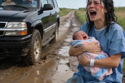 My parents abandoned me and my newborn in a storm, forcing us to walk twelve miles home from the hospital. My mother laughed and said, “Maybe the rain will wash the weakness out of you.”