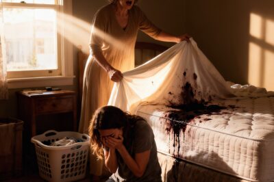 The young bride changed the sheets every day — until her mother-in-law lifted the blanket and saw the blood underneath…