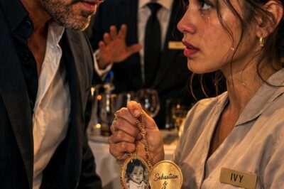 “That necklace belonged to my dead wife!” the tycoon shouted. The humble cleaning woman’s reply revealed a chilling 23-year-old secret…