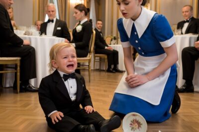 He walked straight towards the child.