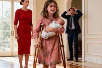 He Came Home From a Business Trip and Found His Daughter Dragging Her Baby Brother Across the Floor—She Whispered, “ Don’t Let Her Know You’re Here…