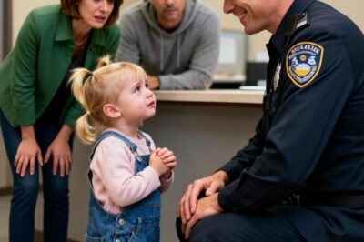A little girl went to a police station to confess a serious crime, but what she said left the officer completely sh0cked