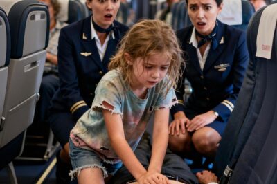 No One Noticed the Poor Little Girl on the Plane… Until She Saved a Billionaire and His Whisper Changed Everything