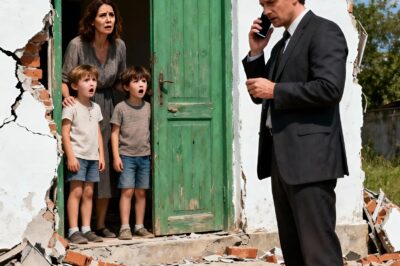 Twelve years later, he returned a millionaire, ready to humiliate his ex. But when he saw his daughters and what was left of the house, his confidence shattered.