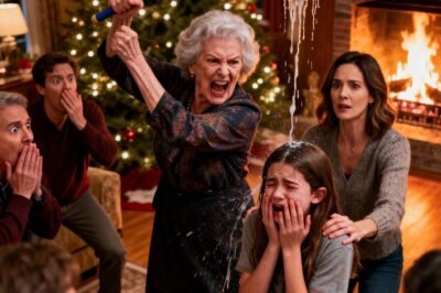 Christmas Eve, My Mother Handed My 8-Year-Old a Filthy Mop in Front of 25 People and Said “You Eat Here for Free, So Earn It.” What happened next left everyone speechless