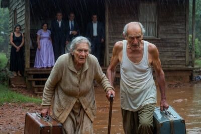 THEY WERE THROWN OUT OF THEIR OWN HOUSE IN THE RAIN… WITHOUT KNOWING THAT THE OLD MAN THEY WERE HUMILIATING HELD A SECRET CAPABLE OF CHANGING EVERYTHING.