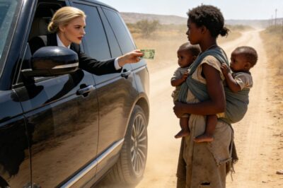 A divorced millionaire was driving his fiancée home when, unexpectedly, he saw his miserable ex-wife on the street.