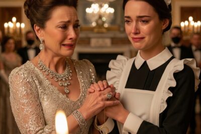 At that moment, Camila’s necklace popped out from under her uniform.