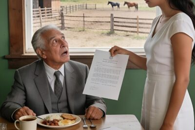 The day my son got married, I decided to keep quiet about the fact that I was the true owner of the 18 million euro ranch. A week later, my daughter-in-law showed up with a notary and an eviction notice… and then I understood that I had made the best decision of my 70 years.